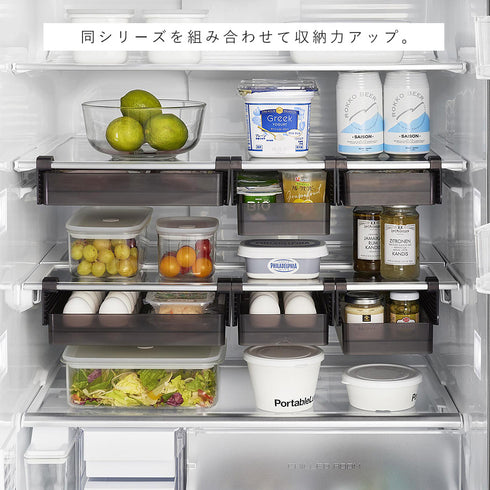 冷蔵庫中棚下高さ調節ラック タワー L.|s14